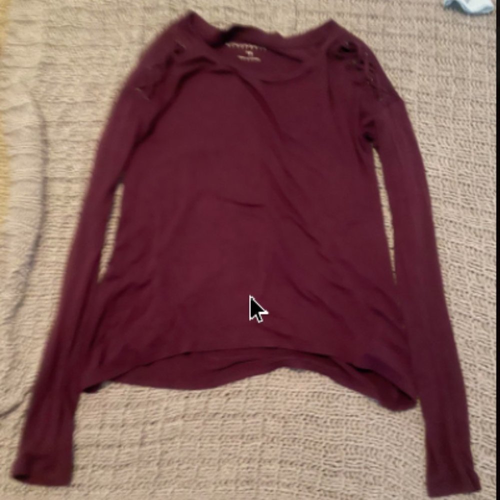 Womens Long Sleeve Aeropostale Shirt